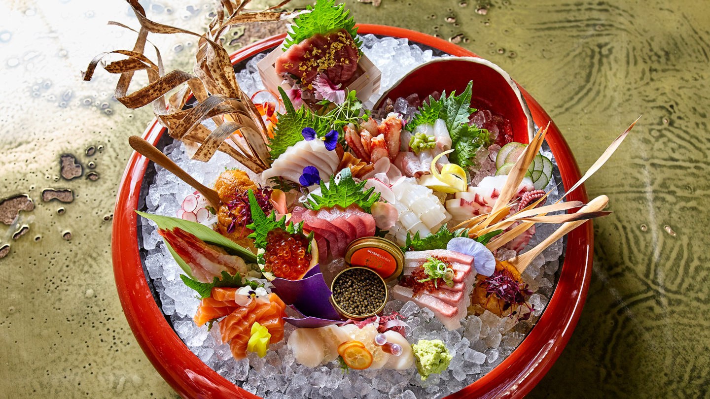 Sushi Samba platter