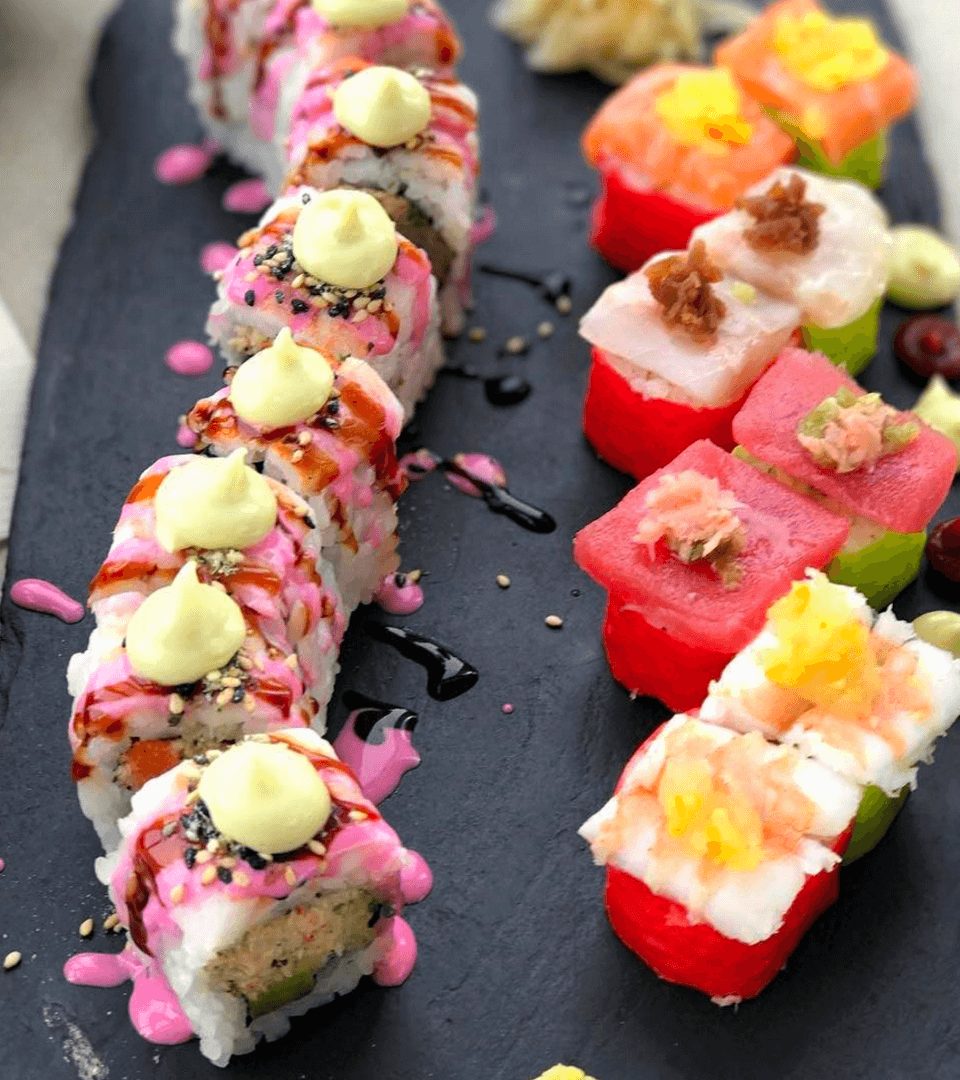 Sushi Samba sushi rolls