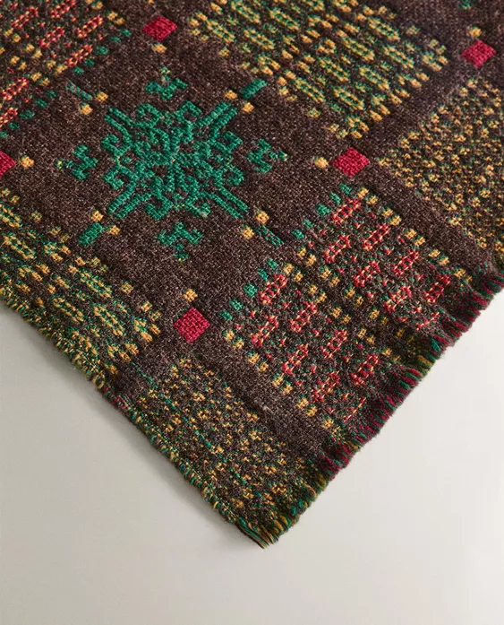 festive texture with a graphic twist